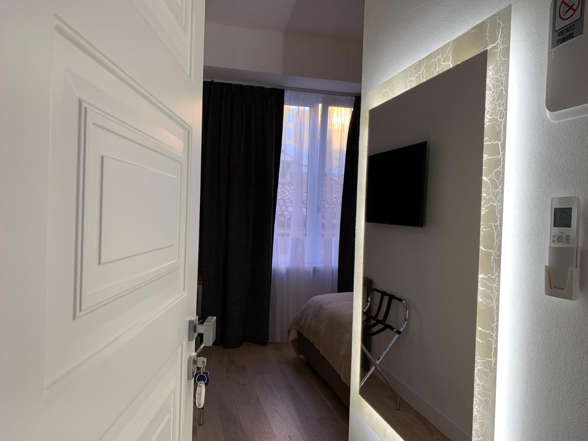 Inside B&B Galleria Cavour in Bologna