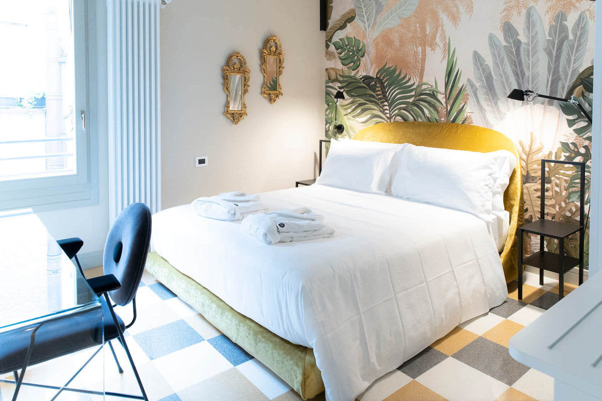 A detail of the Zaffiro apartment at Gardi Luxury Apartments